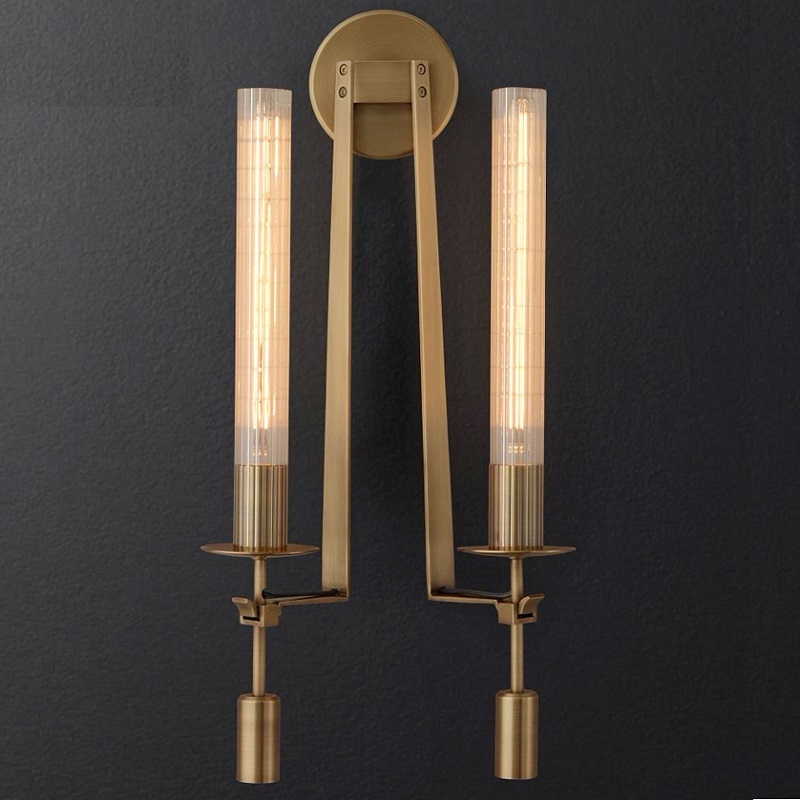 Бра RH FONTANELLE DOUBLE WALL LAMP фото 3 Бра RH FONTANELLE DOUBLE WALL LAMP фото 3