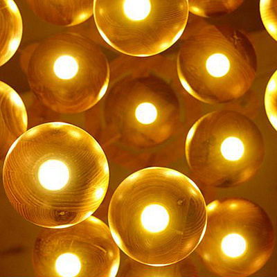 Wood Design Balls 10 плафонов  фото 12