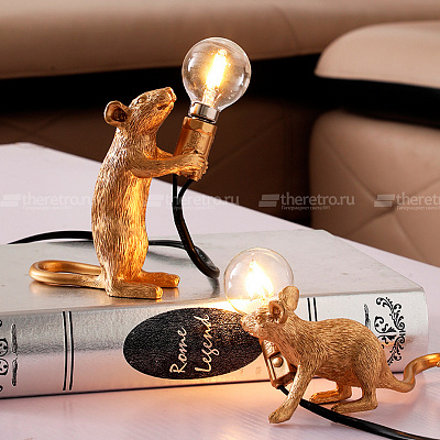 Настольная Лампа Мышь Mouse Lamp фото 20