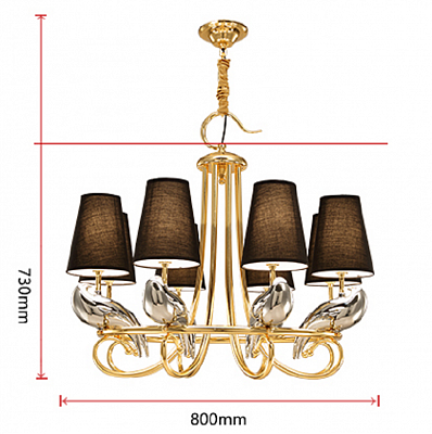 Ritz Sparrow Chandelier фото 6