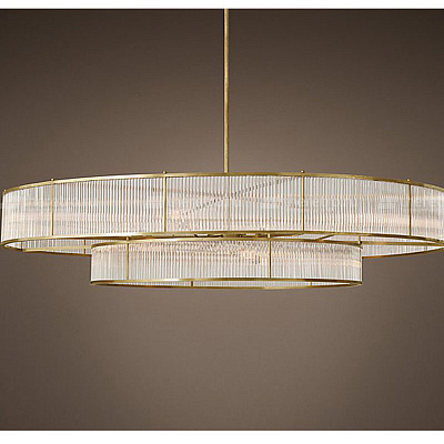 Подвесная люстра RH MARAIS ROUND CHANDELIER фото 12