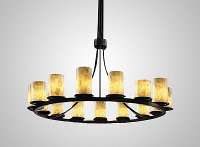 Vintage Chandelier Mini Round 12 плафонов  фото 4