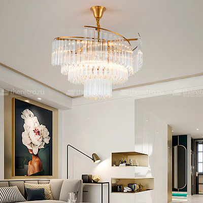 Люстра Ritz Helix Wide Chandelier A фото 11