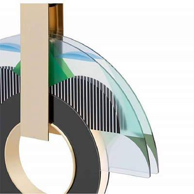 Люстра Miami art deco inspires pendant lights designed by Elena Salmistraro фото 7