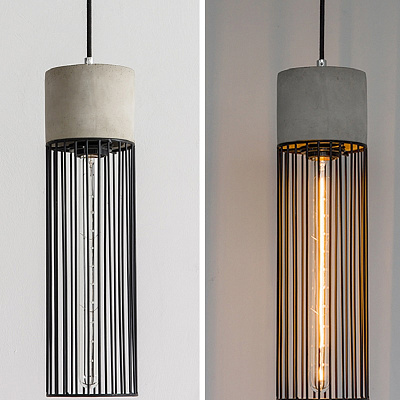 Подвесной светильник Cement Droplight Pendant Light фото 13