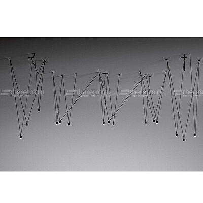 Люстра Match chandelier Vibia 2 плафона фото 12