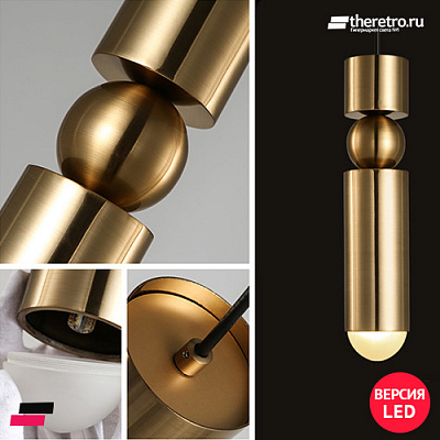 Светильник FULCRUM Lee Broom Черный фото 5