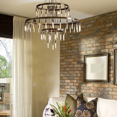 Люстра RH Axis Three-Tier Chandelier designed by Jon Sarriugarte фото 11