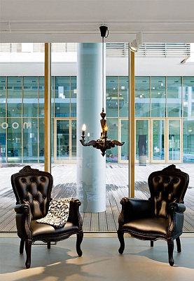 Moooi Smoke Chandelier 3 плафона Черный фото 4