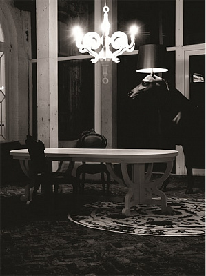 Moooi Smoke Chandelier 3 плафона Черный фото 5