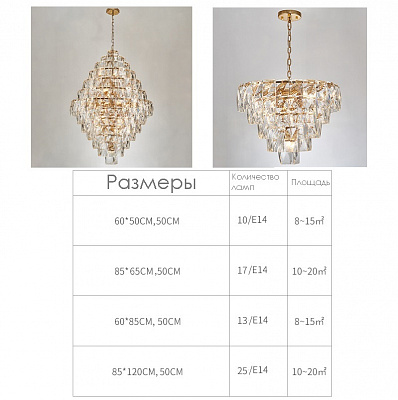 Tile V3 Chandelier фото 4