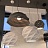 Подвесной светильник геометрической формы TRUNCAT 45 см  Черный A фото 9