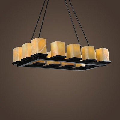 Vintage Chandelier Rectangle 2  фото 1