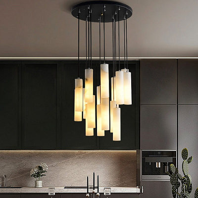 Светильник MARBLE ELIT 16 плафонов  фото 14