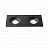Встраиваемый светодиодный светильник Costa 2 плафон Черный 4000K фото 8