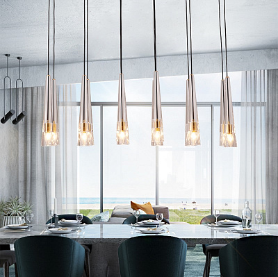 Jonathan Browning Apollinaire Linear Chandelier фото 8