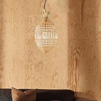 Дизайнерский подвесной светильник из стеклянных кристаллов PINE фото 10