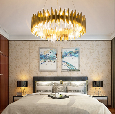 Metall Hackle Chandelier фото 9