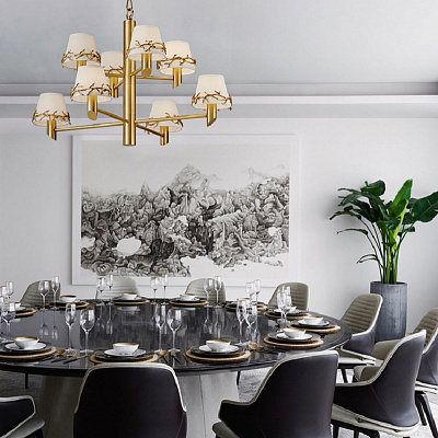 Ritz Skew Chandelier фото 4