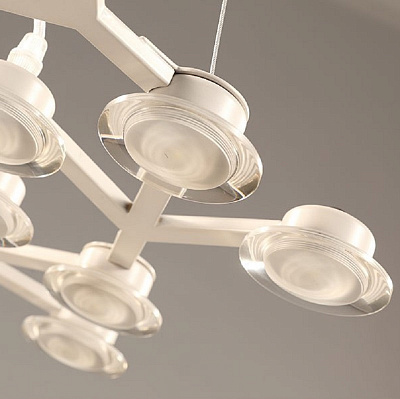 Светильник подвесной Artemide Led Net Circle 12 плафонов  фото 5