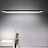 Подвесной светодиодный светильник Tract 120 см  Белый фото 7