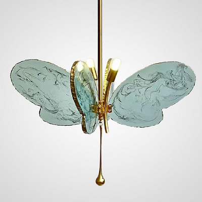 Люстра MOTHS Цвет голубой  фото 1