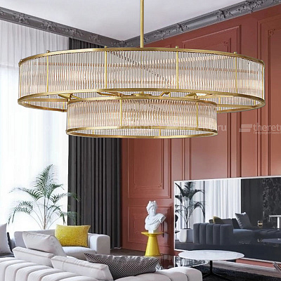 Подвесная люстра RH MARAIS ROUND CHANDELIER фото 9