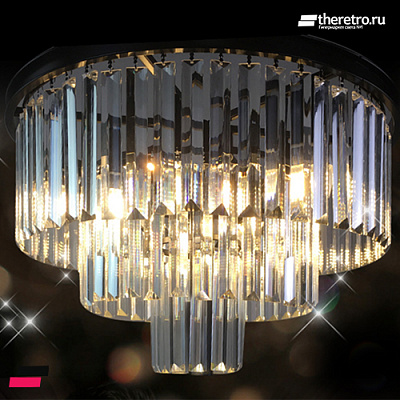 Restoration Hardware 1920S Odeon Glass Floor Lamp фото 4