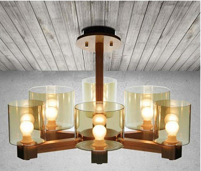 Wooden Design Simple Classic 2 4 плафона  фото 3
