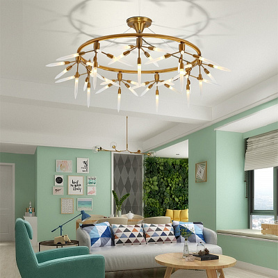 Люстра Spur Ring Chandelier фото 3