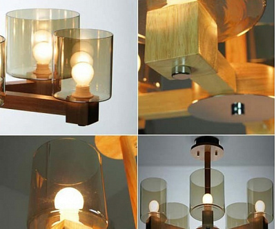 Wooden Design Simple Classic 2 4 плафона  фото 5