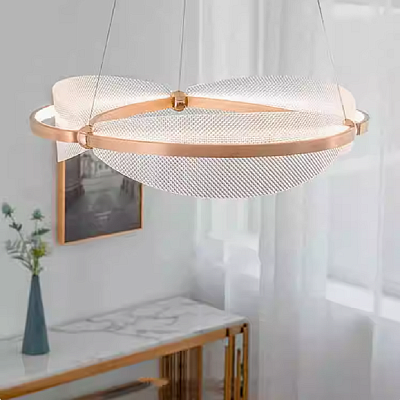 Кольцевые люстры и светильники CASPIAN фото 7