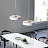 Серия цветных светодиодных светильников в стиле современного минимализма TURNA ONE 50 см  Белый фото 14