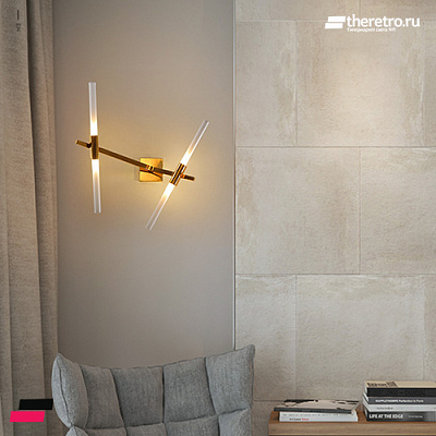 Настенный светильник Roll and Hill Agnes Sconce 4 Lindsey Adelman фото 10