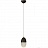 Подвесной светильник с подвесным плафоном из рельефного стекла эллиптической формы GRAPE A фото 5