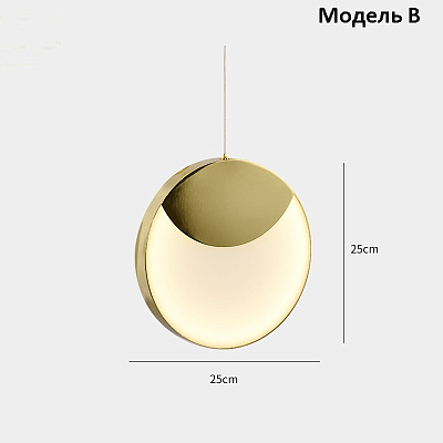 Подвесной светильник MM Lampadari Moonlight 7327/1 Suspension Lamp designed by Matteo Zorzenon фото 4