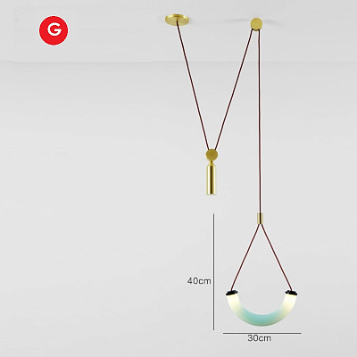 Roll & Hill Shape Up 5-Piece Chandelier V9 A фото 9