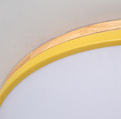 Цветные плоские светодиодные светильники в эко стиле DISC DH фото 19