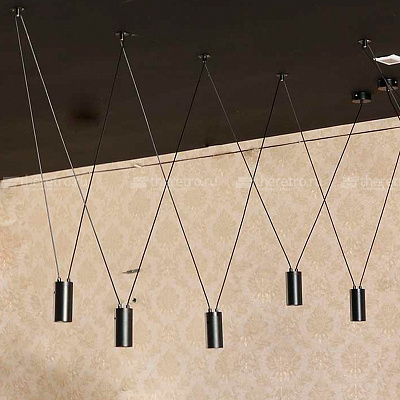 Люстра Match chandelier Vibia 2 плафона фото 18
