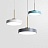 Серия цветных светодиодных светильников в стиле современного минимализма TURNA ONE 30 см  Голубой фото 3
