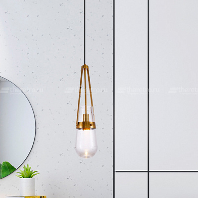 Подвесной светильник Loft Industry Modern Bell Голубой фото 10