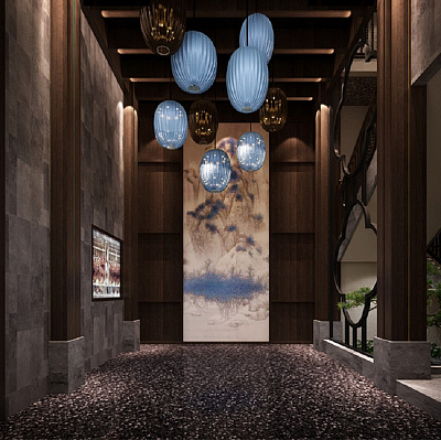 Foscarini Plass Media Suspension 30 см  Голубой фото 9
