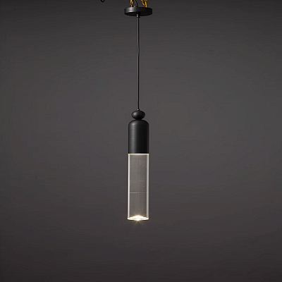 Подвесной LED светильник GELIS Черный фото 11