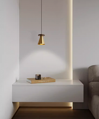 Подвесной светильник PIET CONE WOOD фото 8