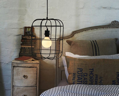 Loft Industrial Bird Cage Черный фото 5