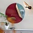 Настенный светодиодный светильник в виде золотой птицы с поворотным механизмом NOMI WALL 1 плафон фото 10