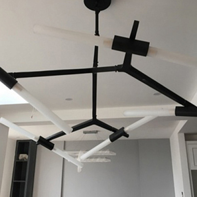 Roll and Hill Agnes Chandelier Lindsey Adelman 6 плафонов Хром фото 14