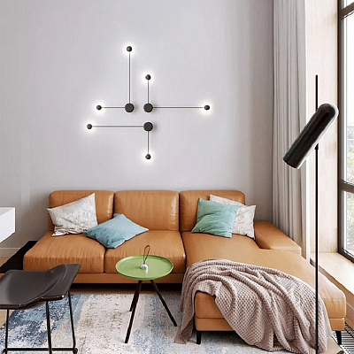 Минималистский настенный светильник LED DOTS 3 фото 9