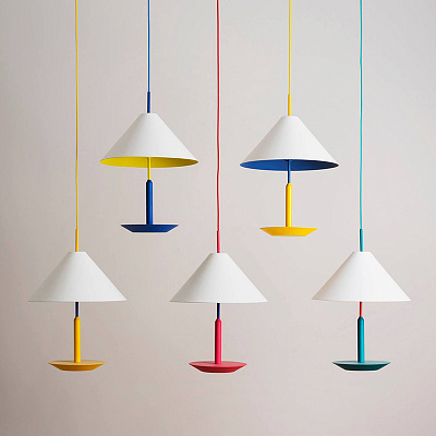 Подвесной светильник Maisondada LITTLE ELIAH PENDING LAMP Красный фото 3