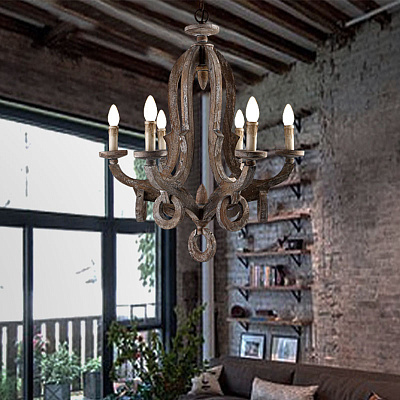 Loft Wooden Vintage House 65 см   фото 5
